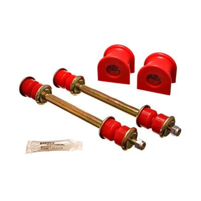 Energy Suspension Front Sway Bar Bushing and Link Set (Red) - 4.5156R